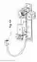Fig. 06 - Floor-mounting gate-closer post with rotary dampener