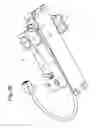 Fig. 10 - Floor-mounting gate-closer post with rotary dampener