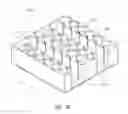 Fig. 13 - Heat dissipation system with surface located cavities for boundary layer disruption