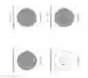 Fig. 06 - Millimeter and sub-millimeter wave radar-radiometric imaging
