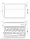 Fig. 07 - Protective case with keyboard for portable electronic device
