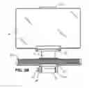 Fig. 07 - PLANAR ELECTRONIC DISPLAY MOUNT WITH ADJUSTABLE KEYBOARD TRAY