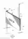Fig. 02 - Kit for modifying a corrugated sign assembly