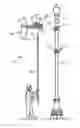 Fig. 01 - Flag and banner hanging apparatus and install method