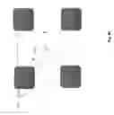 Fig. 12 - Trench multilevel contact to a 3D memory array and method of making thereof