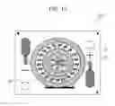 Fig. 13 - Light-emitting device having a plurality of concentric light transmitting areas