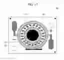 Fig. 17 - Light-emitting device having a plurality of concentric light transmitting areas