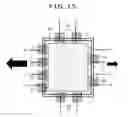 Fig. 16 - Semiconductor integrated circuit having a switch, an electrically- conductive electrode line and an electrically-conductive virtual line