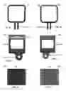Fig. 08 - Camera housing for a square-profile camera