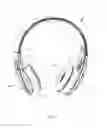 Fig. 02 - Headphones with slidable lead element in earphone housings