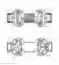 Fig. 06 - Headphones with slidable lead element in earphone housings
