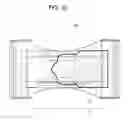 Fig. 23 - Absorbent article provided with a bodily fluid reception canal