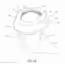 Fig. 02 - Magnetic stimulation coils and ferromagnetic components for reduced surface stimulation and improved treatment depth