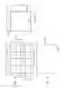 Fig. 10 - Air filter arrangement; assembly; and, methods