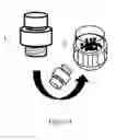 Fig. 04 - Centrifugable liquid vessel integrating a magnetic-bead separation-device