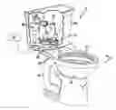 Fig. 01 - Primed siphonic flush toilet