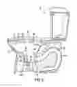 Fig. 10 - Primed siphonic flush toilet