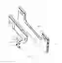 Fig. 12 - Hidden hinge and container, and hinge fixing structure therefor