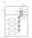 Fig. 01 - Device for handling notes of value comprising an intermediate module adaptable to the thickness of the safe wall
