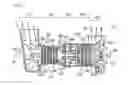 Fig. 01 - Gas turbine engine with exit flow discourager