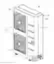 Fig. 01 - Outdoor unit for air conditioner