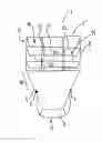 Fig. 01 - Volumetric-flow measuring apparatus having a foldable flow straightener