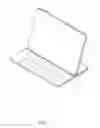 Fig. 02 - Cover with angle adjustable standing slot