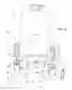 Fig. 10 - Pressurized water reactor with upper vessel section providing both pressure and flow control