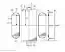 Fig. 01 - Interior permanent magnet synchronous motor with optimized thicknesses and sectional areas