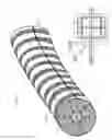 Fig. 07 - Snap-on coaxial cable balun and method for trapping RF current on outside shield of coax after installation