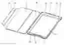 Fig. 01 - Case for a tablet shaped device and a method for making the case
