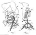 Fig. 02 - Articulating amplifier stand