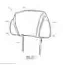 Fig. 04 - Vehicle headrest with speakers