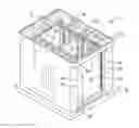 Fig. 01 - Electronics chassis adaptable for forced air or liquid conduction cooling