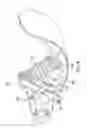 Fig. 10 - Dual-position quick-connect mount and adjustably tensioned stalk stomper