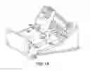 Fig. 15 - Dual-position quick-connect mount and adjustably tensioned stalk stomper