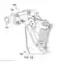 Fig. 20 - Dual-position quick-connect mount and adjustably tensioned stalk stomper