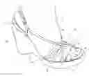 Fig. 01 - Foot Protection Device for Insertion into a Sandal to Minimize Pressure and Irritations on the Top and Front Portions of the Foot