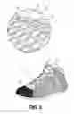 Fig. 04 - Article of footwear having multiple braided structures