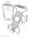 Fig. 155 - ENCASEMENTS FOR AN ELECTRONIC DEVICE HAVING A BIOMETRIC SCANNER