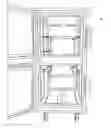 Fig. 01 - Heating and cooling system for a food storage cabinet