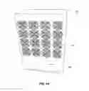 Fig. 05 - Heating and cooling system for a food storage cabinet