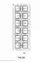 Fig. 08 - Heating and cooling system for a food storage cabinet