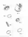 Fig. 03 - Spring clip-bottom loading polyaxial ball and socket fastener