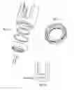 Fig. 06 - Spring clip-bottom loading polyaxial ball and socket fastener