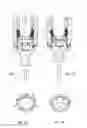 Fig. 07 - Spring clip-bottom loading polyaxial ball and socket fastener