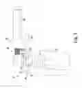 Fig. 09 - Surgical instrument and method of disassembling a tibial prosthesis