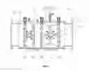 Fig. 40 - Apparatus for treating ballast water with ultraviolet rays, having square cross-section
