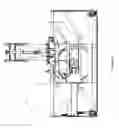 Fig. 06 - Snow blower with a securing mechanism for a rotating drum