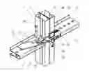Fig. 01 - Wall formwork with coupling device